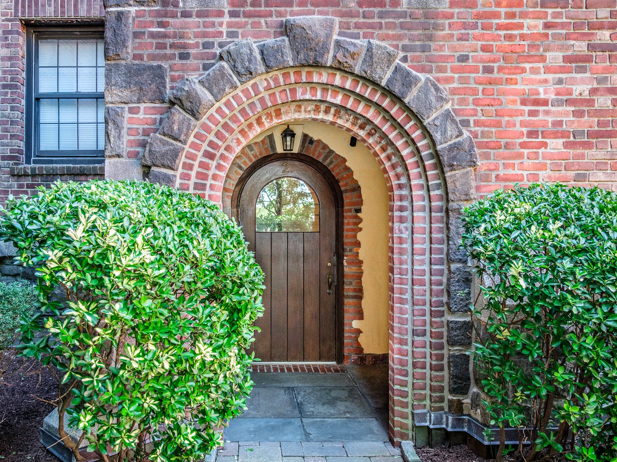 One of the Building Entrances at Saxon House
